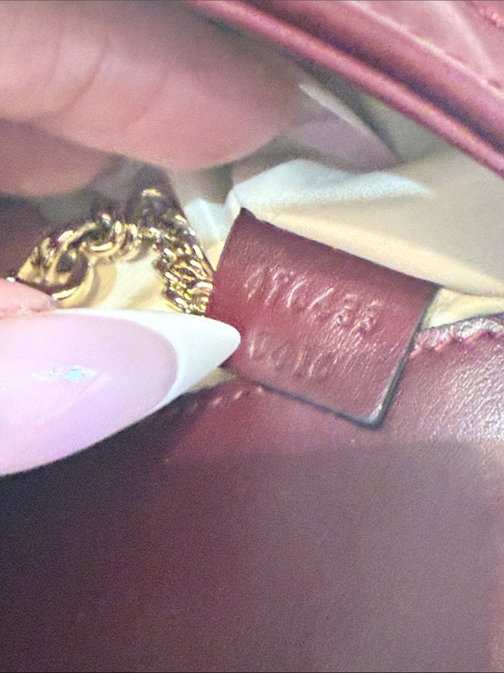 Gucci GG MARMONT MINI BAG Burgundy GG Marmont Quilted chain Shoulder Bag 1 - Picture 14 of 16